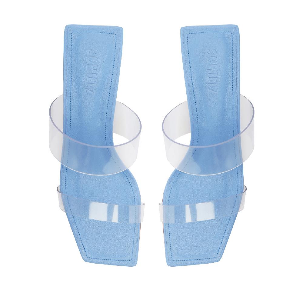 Schutz Ariella Tab Vinyl Sandal