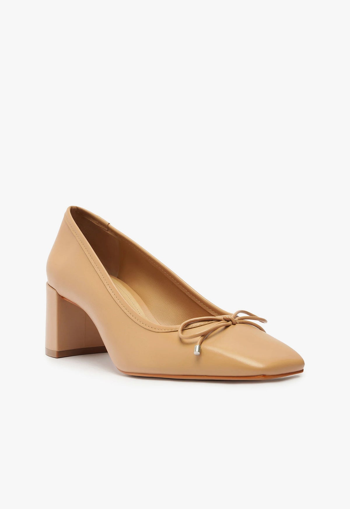 Schutz Arissa Block Leather Pump