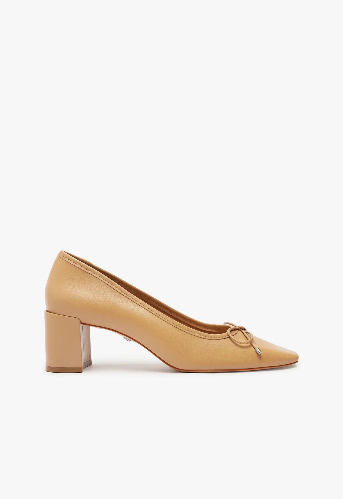 schutz Arissa Block Leather Pump