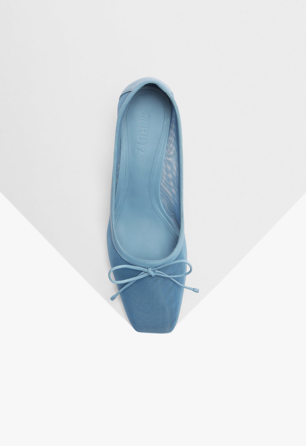 Schutz Arissa Block Mesh Fabric Pump