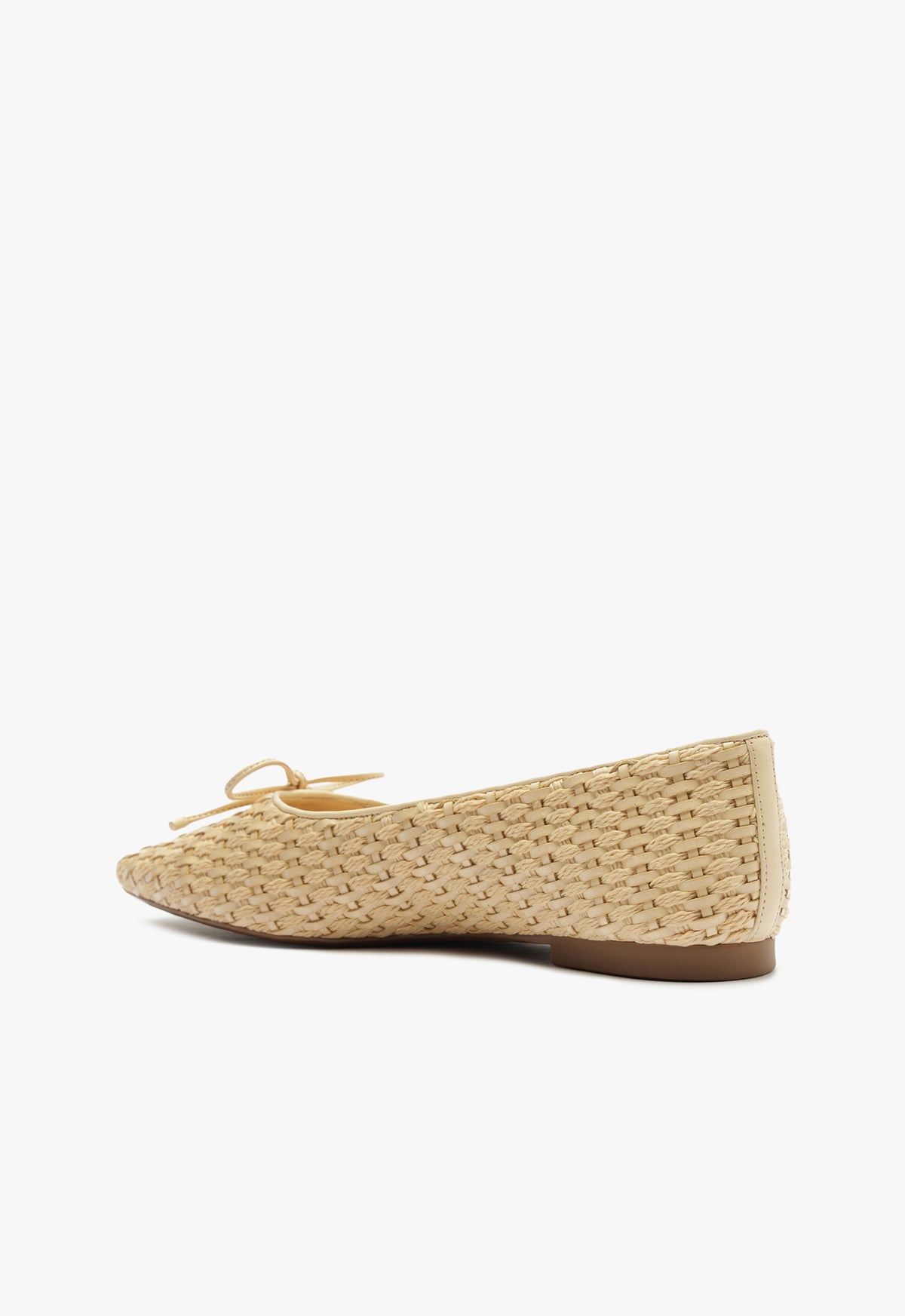 Schutz Arissa Straw Ballet Flat