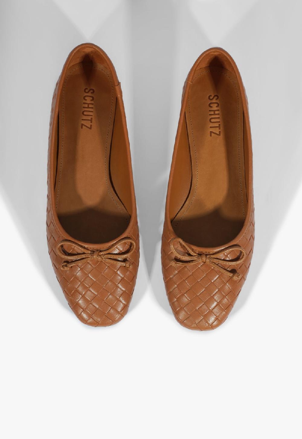 Schutz Arissa Woven Ballet Flat