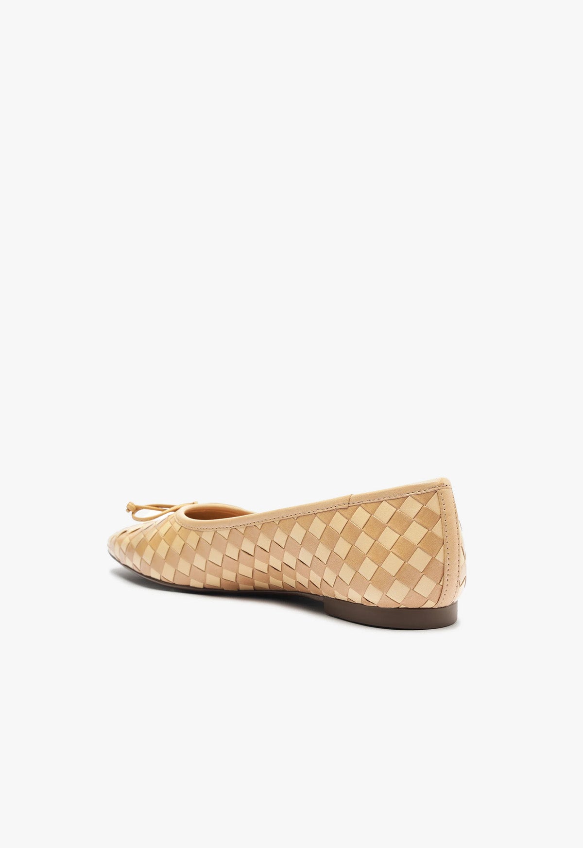 Schutz Arissa Woven Leather Flat