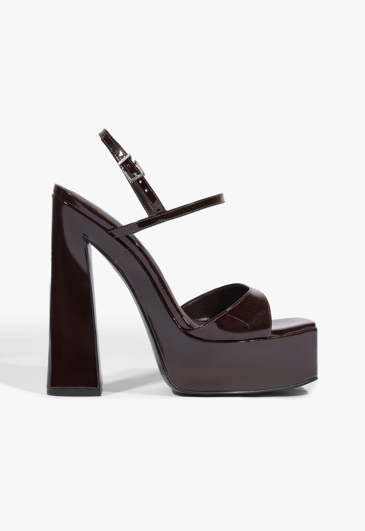 schutz Arlene Patent Sandal