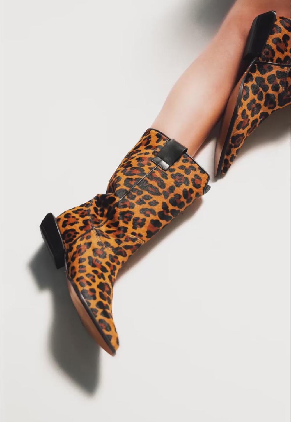 Schutz Ashley Hair Calf Bootie