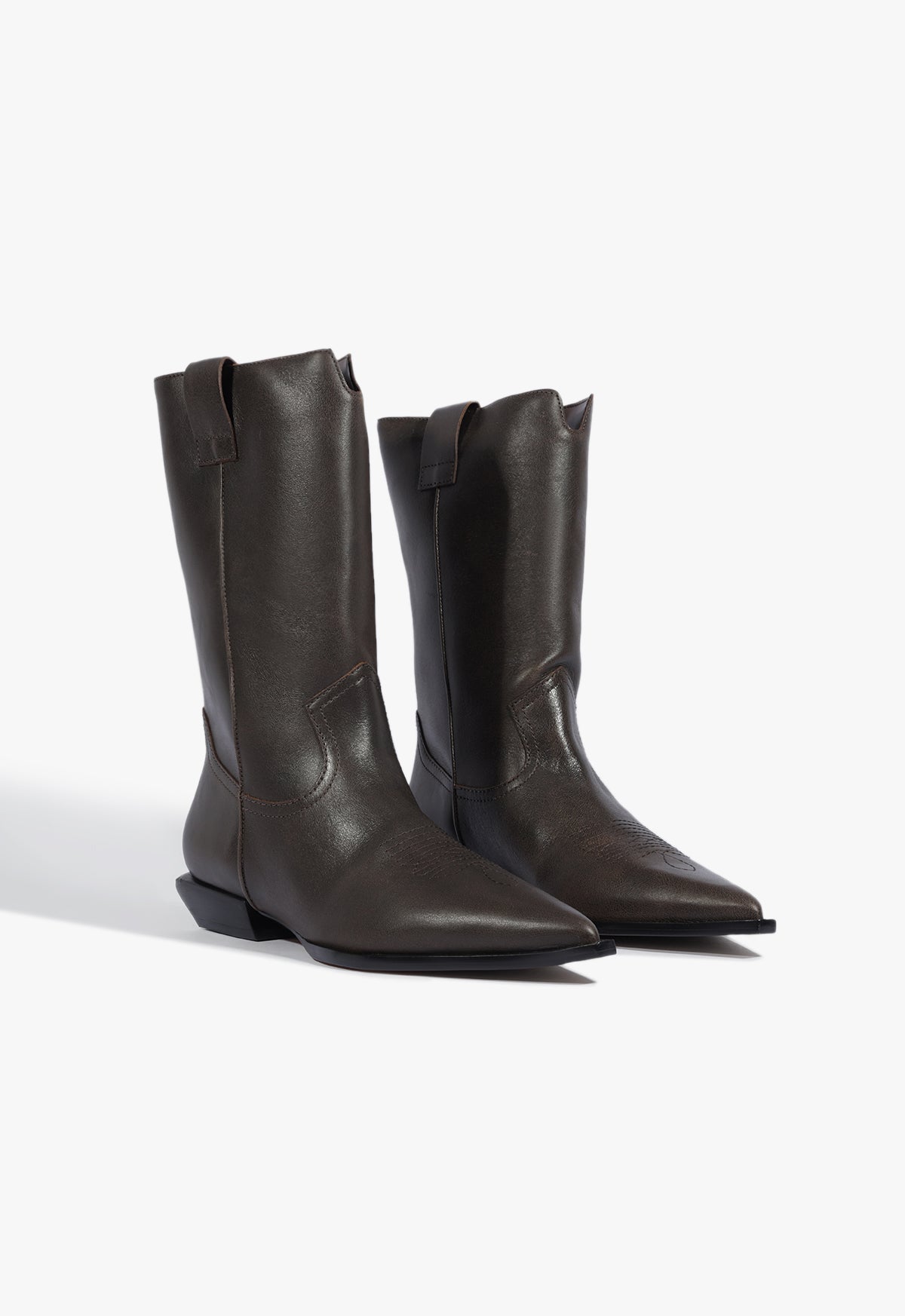 Schutz Ashley Leather Bootie