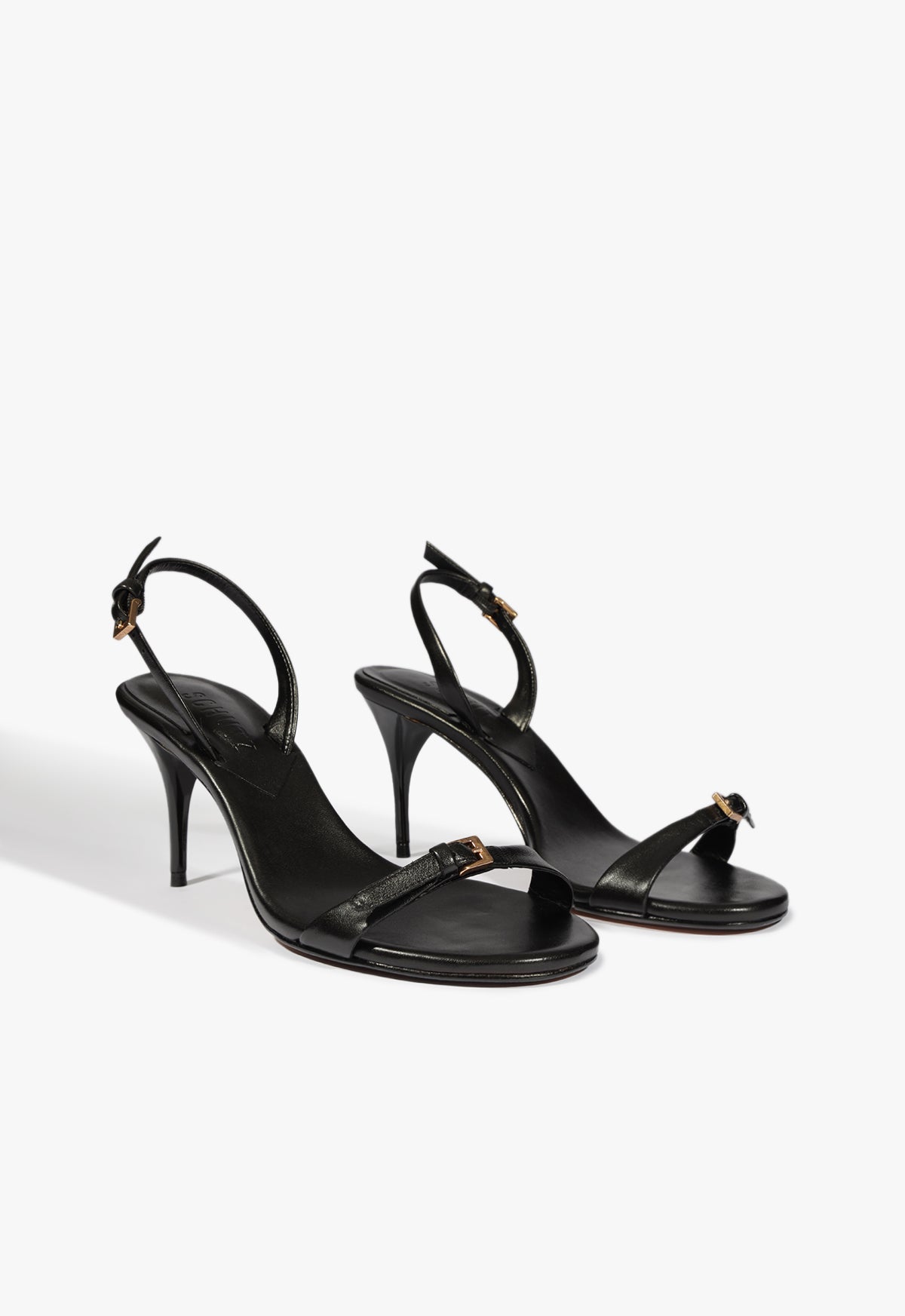 Schutz Aurora Sling Mid Leather Sandal