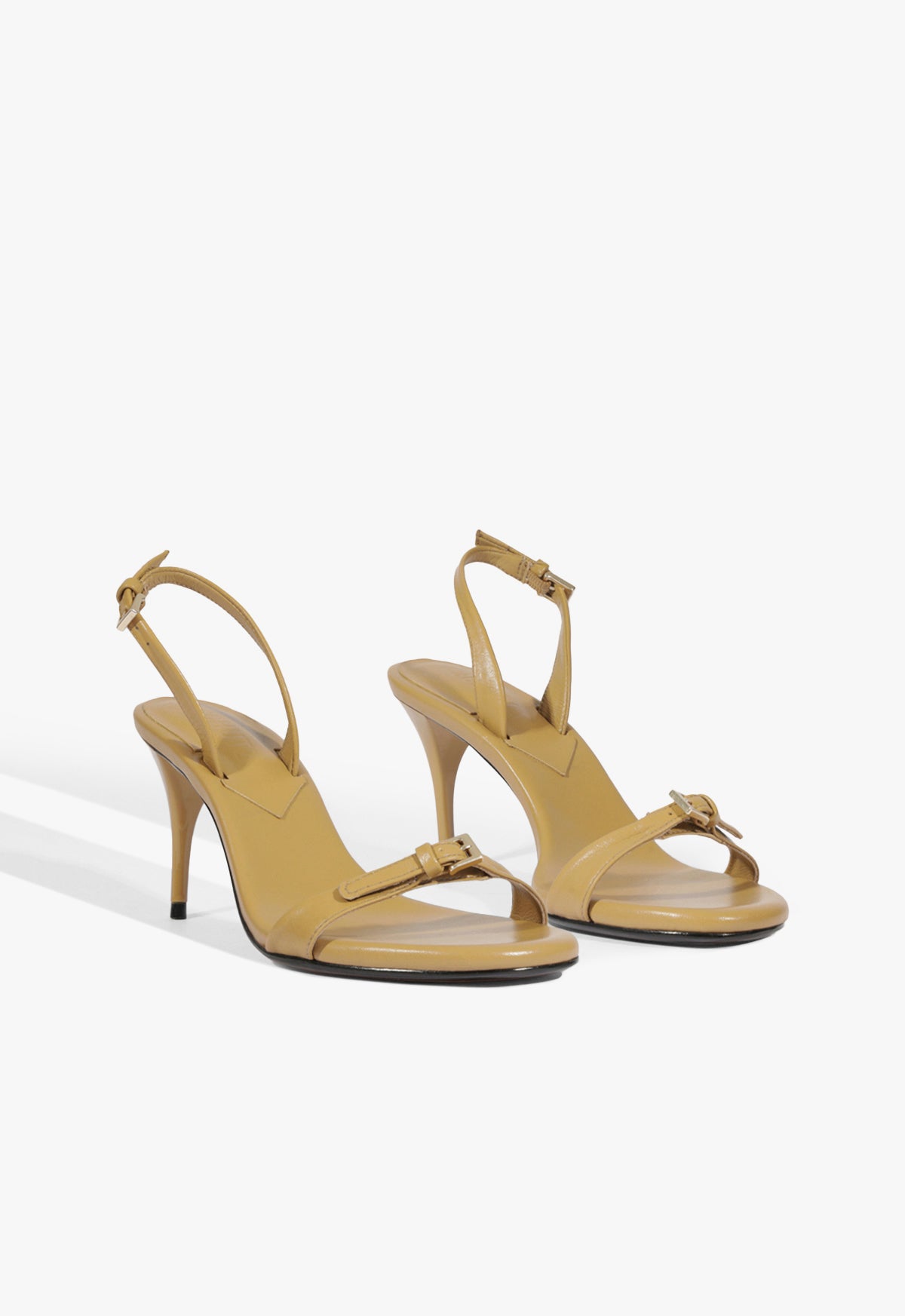 Schutz Aurora Sling Mid Leather Sandal
