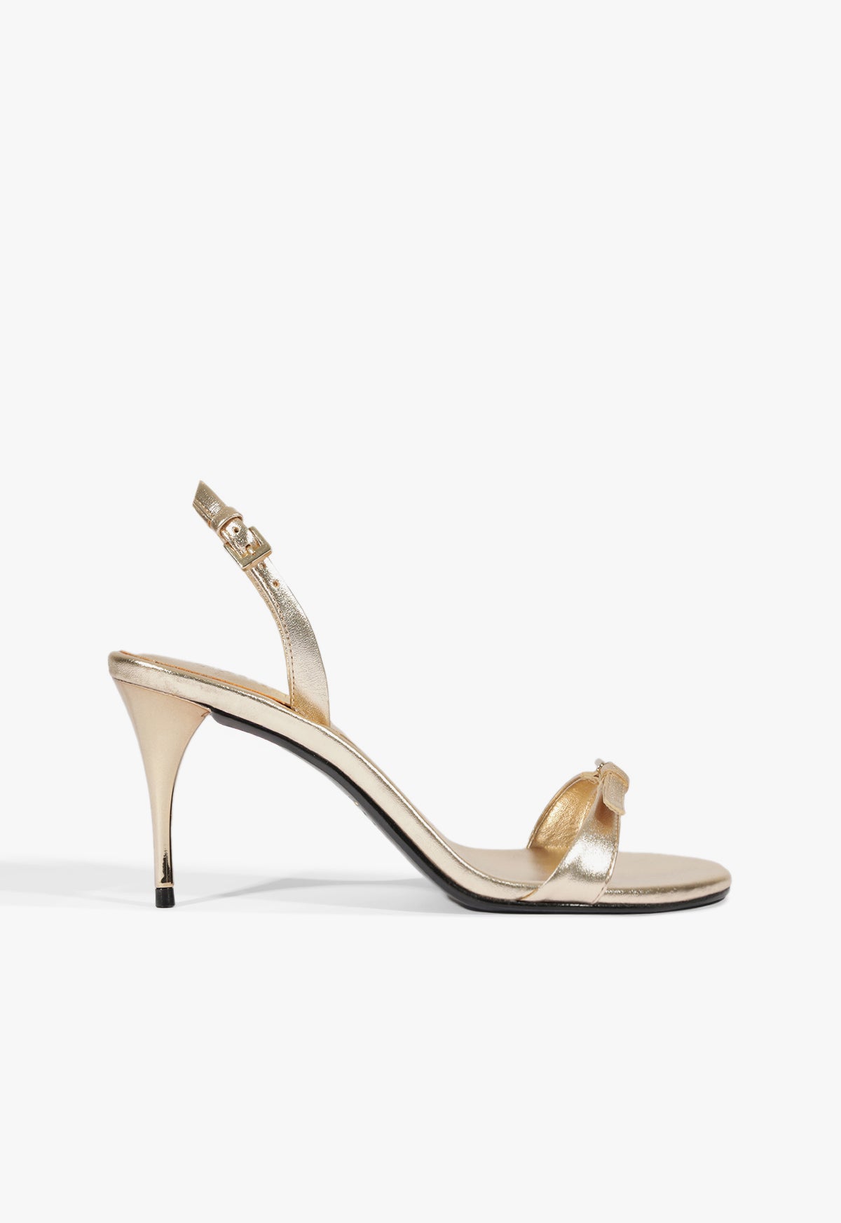 schutz Aurora Sling Mid Metallic Sandal