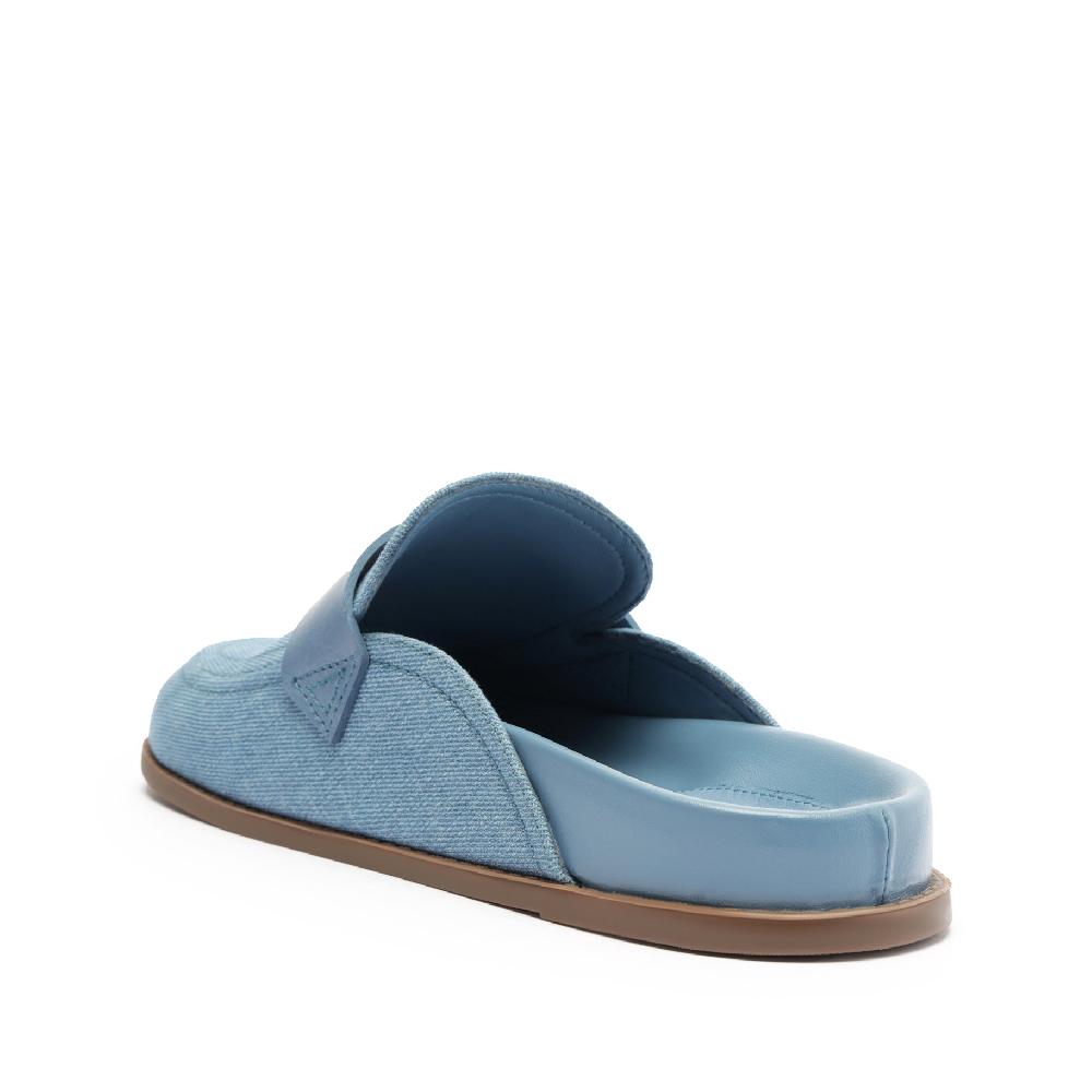 Schutz Ava Denim Flat