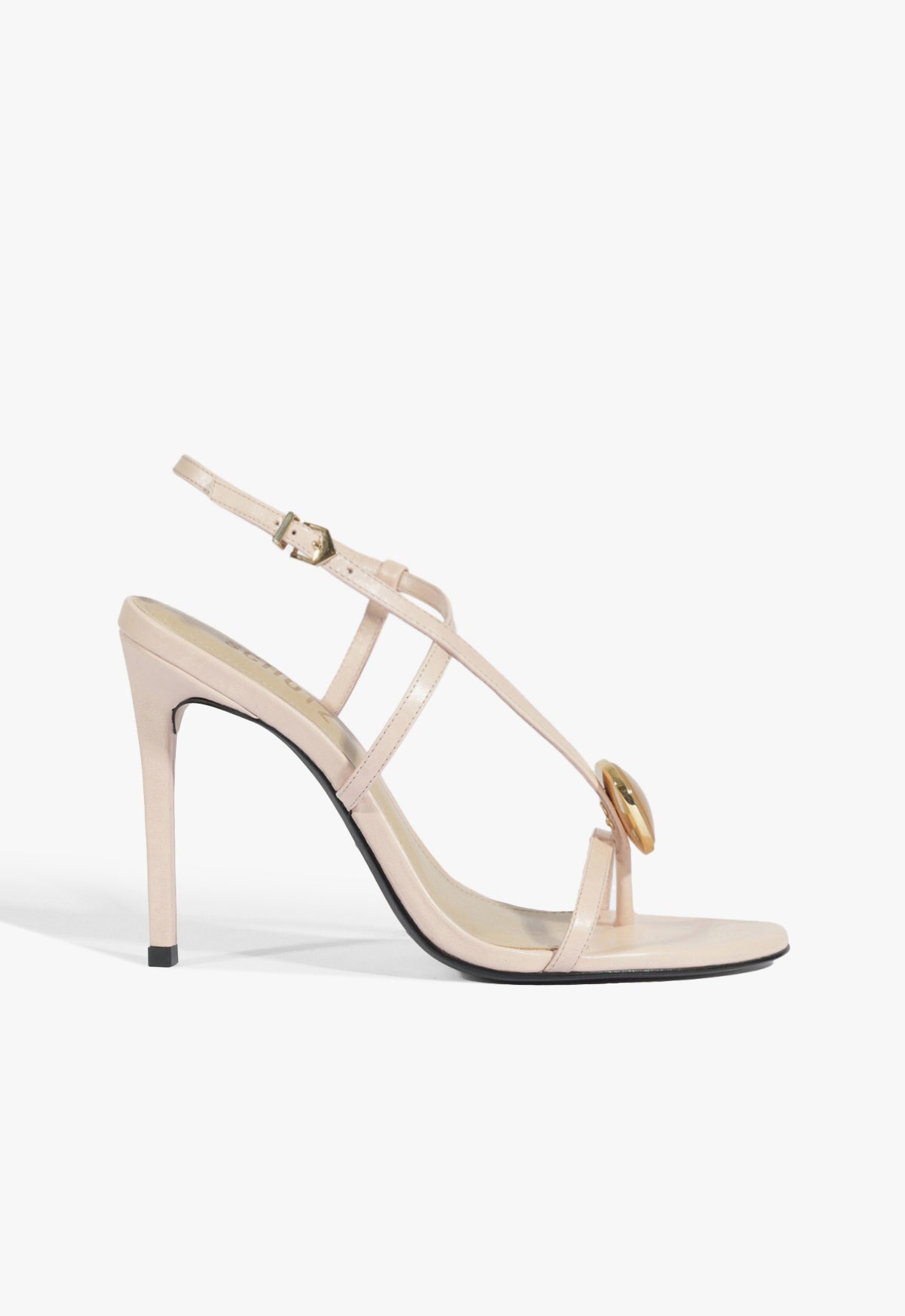 schutz Azure Embellished Leather Sandal