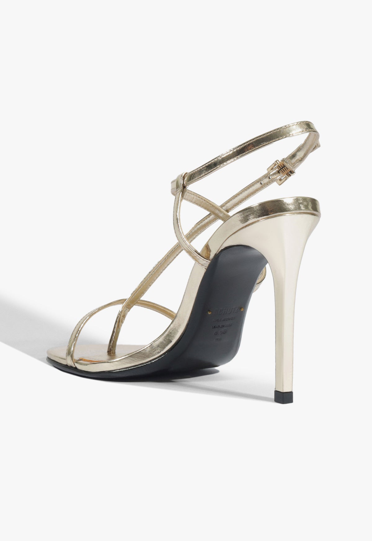 Schutz Azure Metallic Sandal