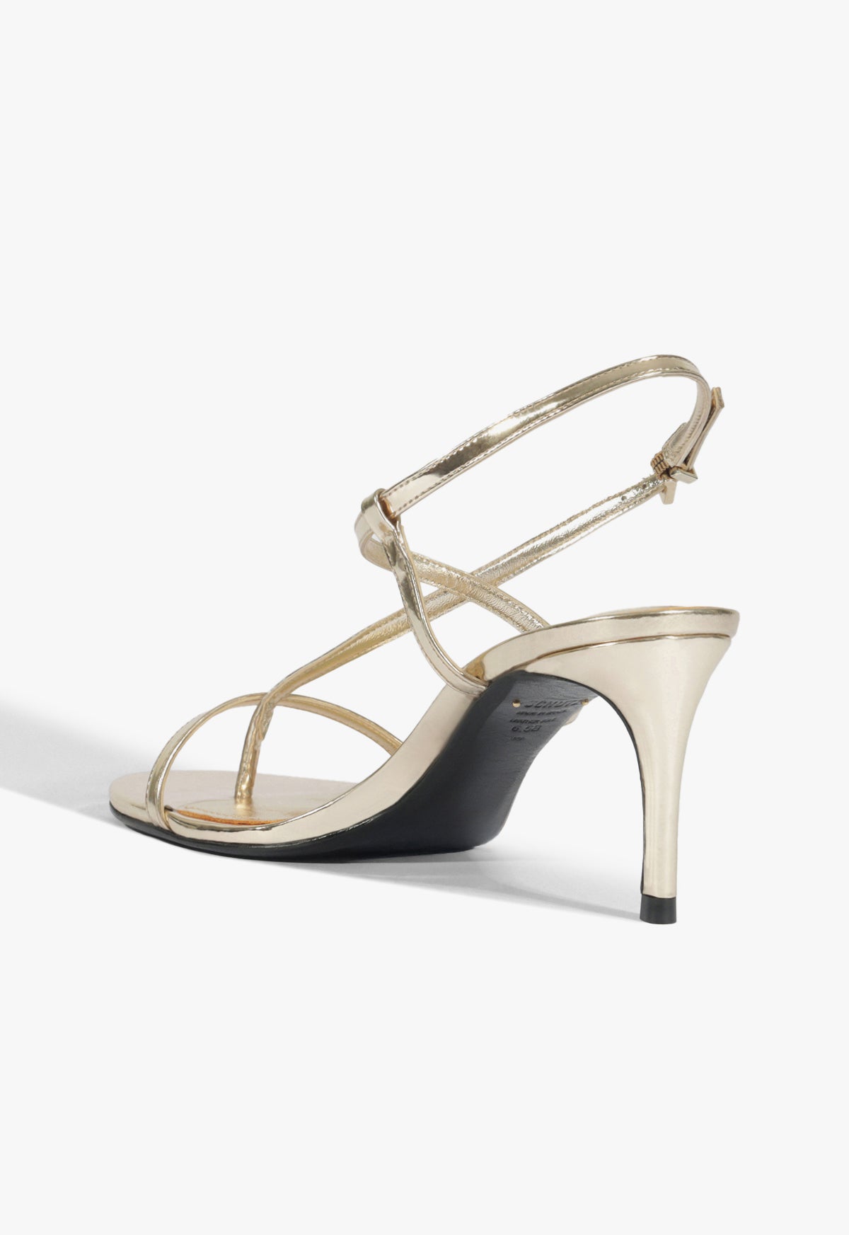 Schutz Azure Mid Metallic Sandal
