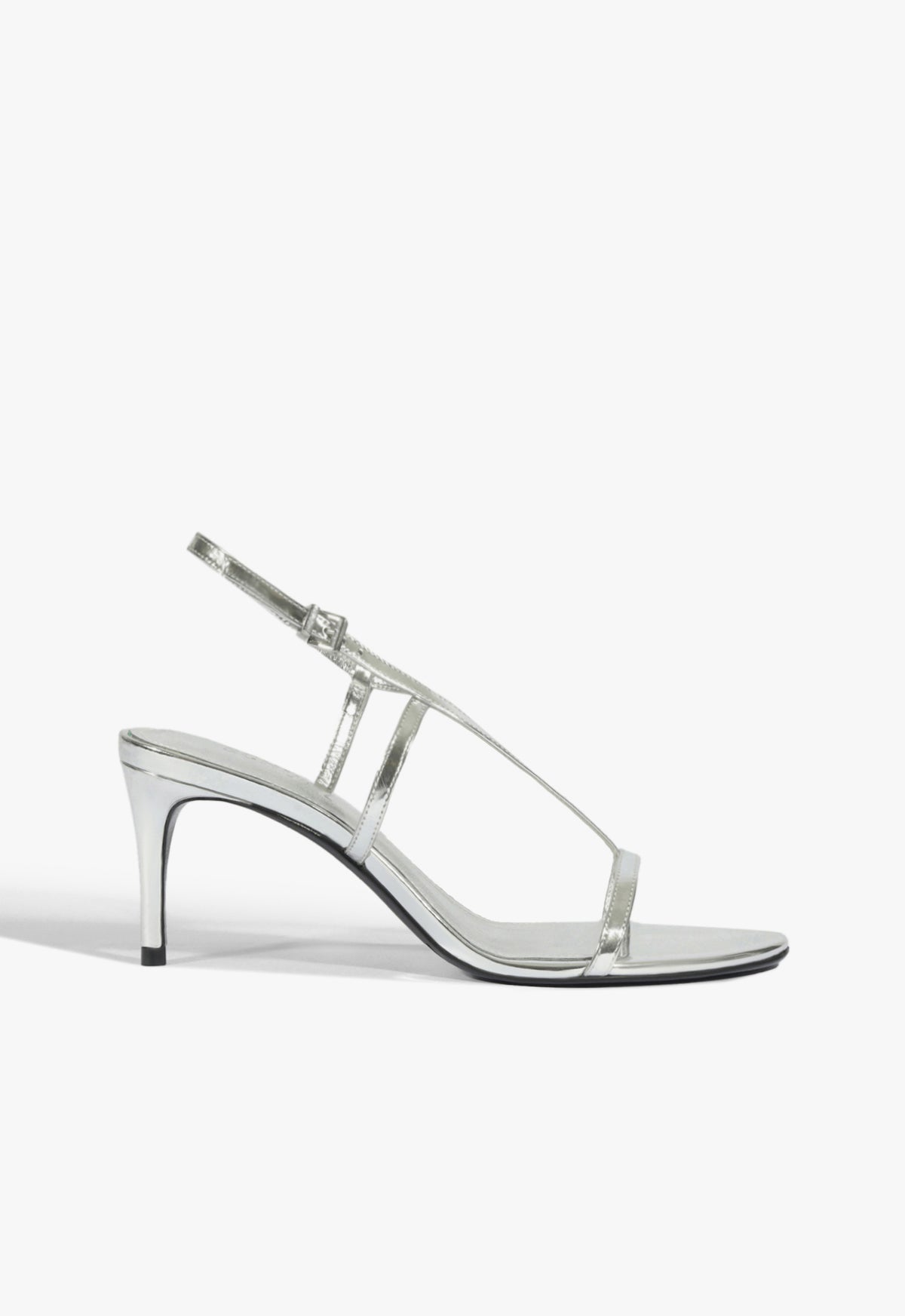 schutz Azure Mid Metallic Sandal