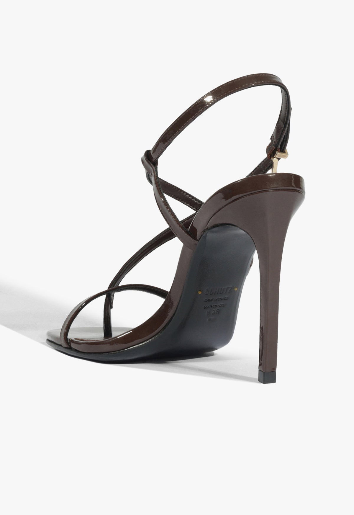 Schutz Azure Patent Sandal