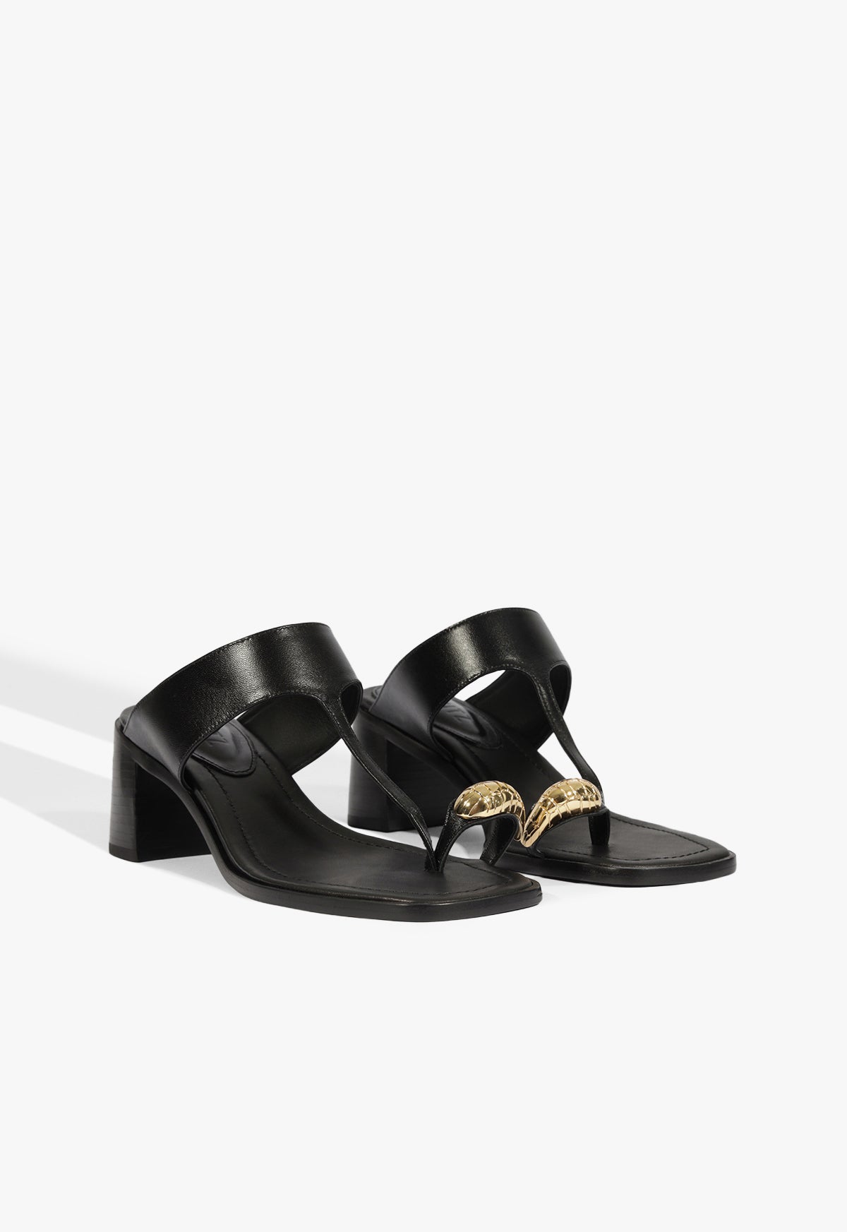 Schutz Bennett Leather Sandal