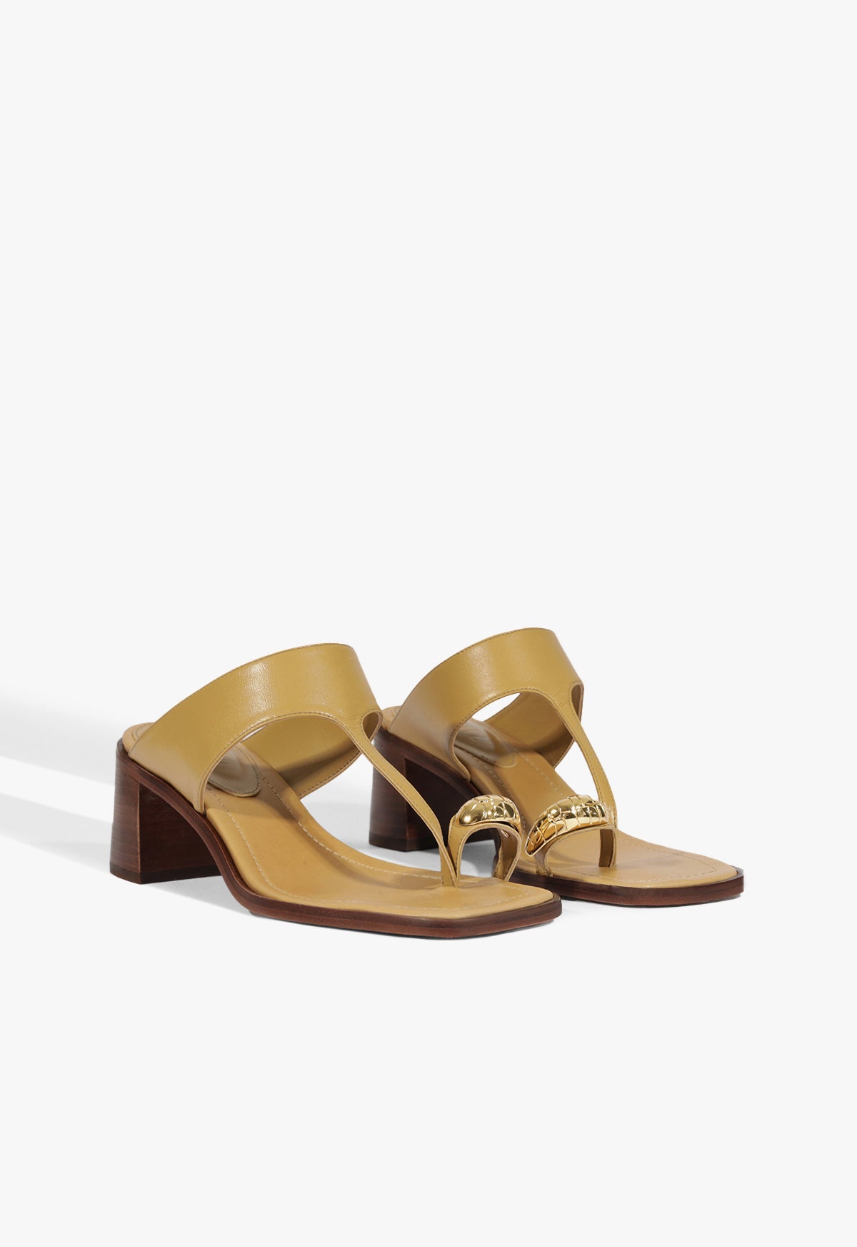 Schutz Bennett Leather Sandal