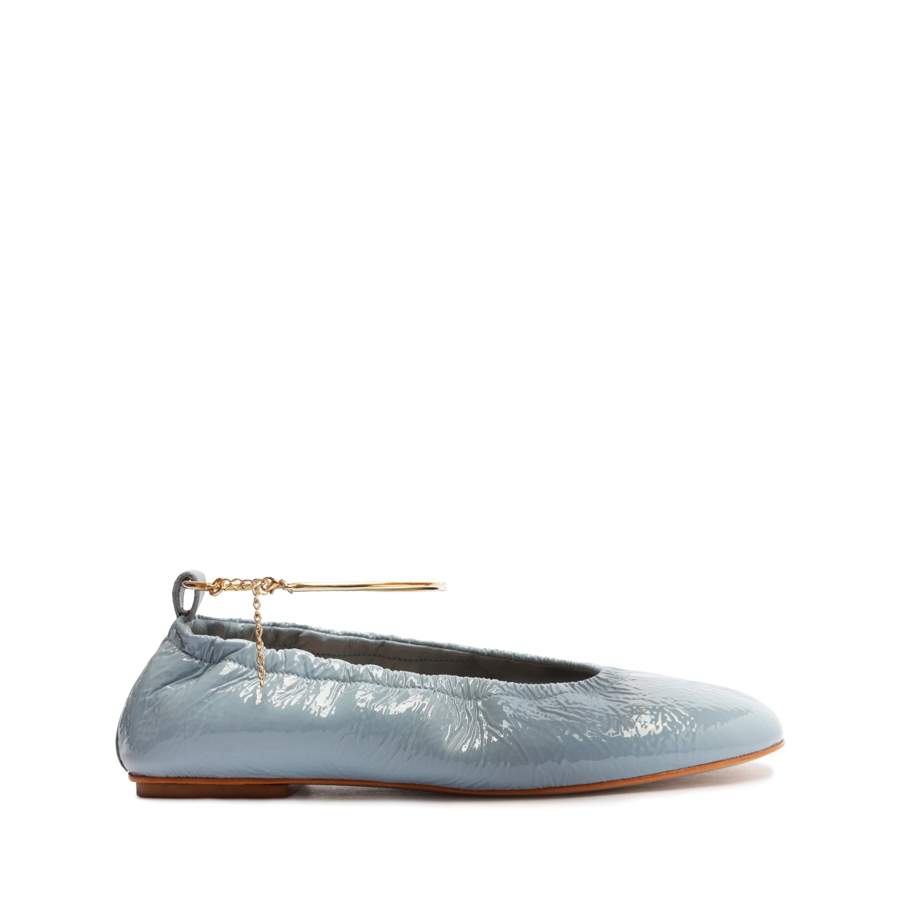 schutz Bethany Leather Flat