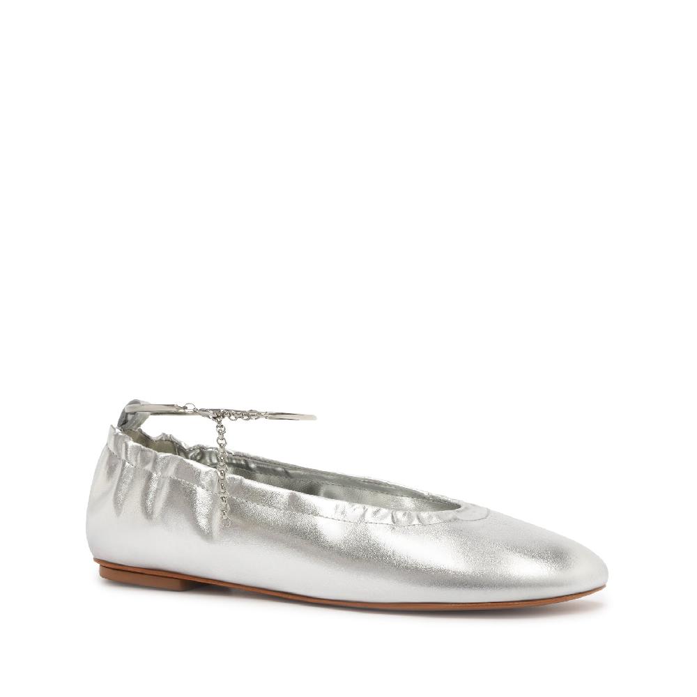 Schutz Bethany Leather Flat