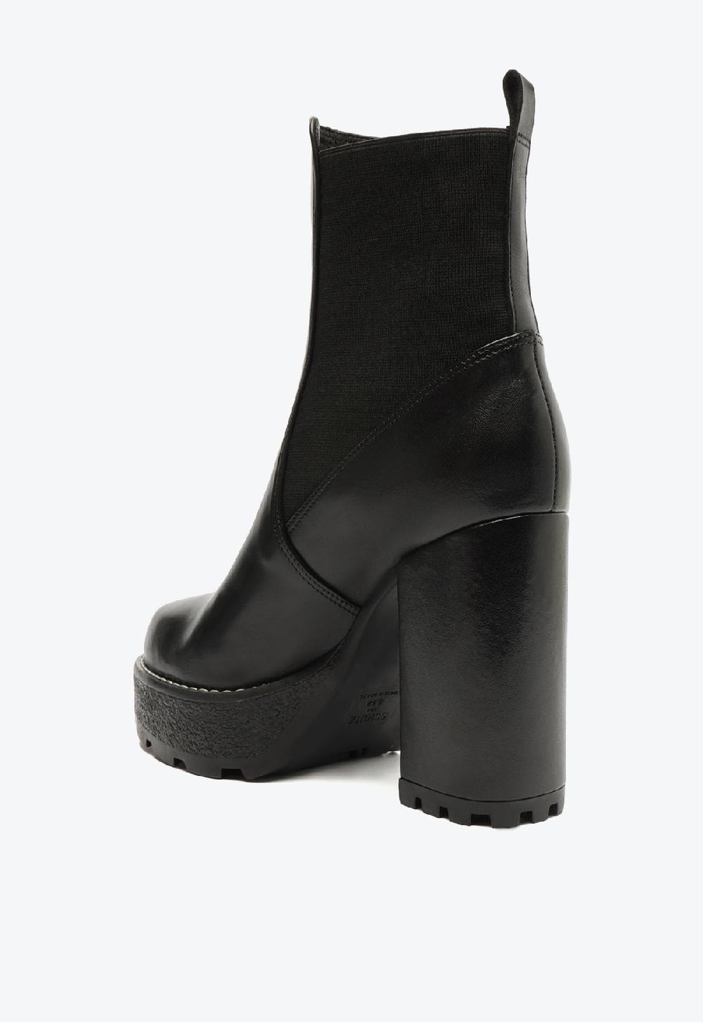 Schutz Billie Platform Leather Bootie