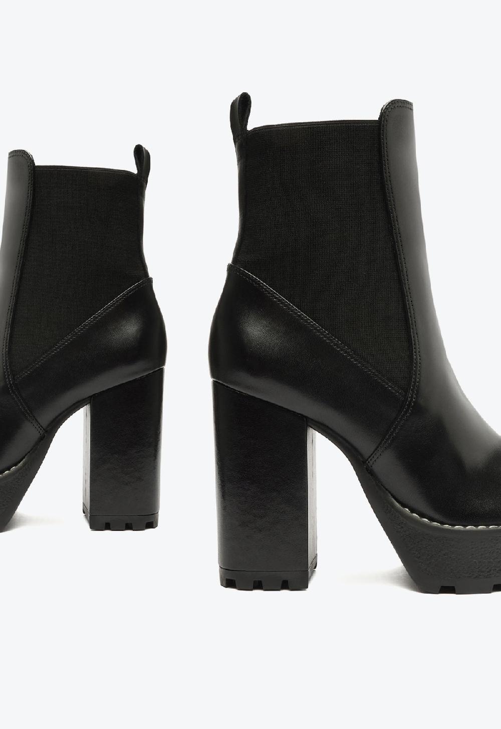 Schutz Billie Platform Leather Bootie
