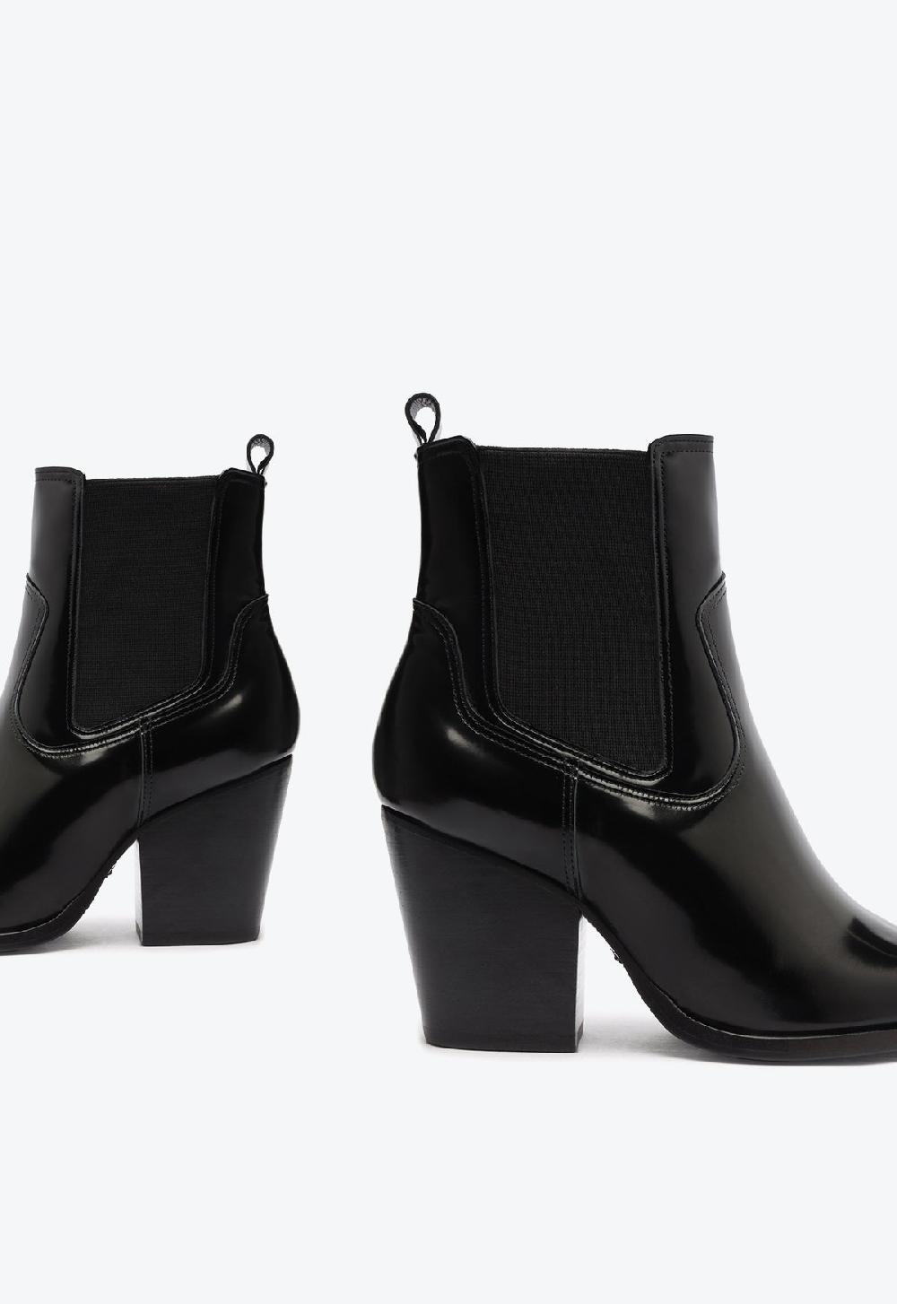 Schutz Brandy Leather Bootie