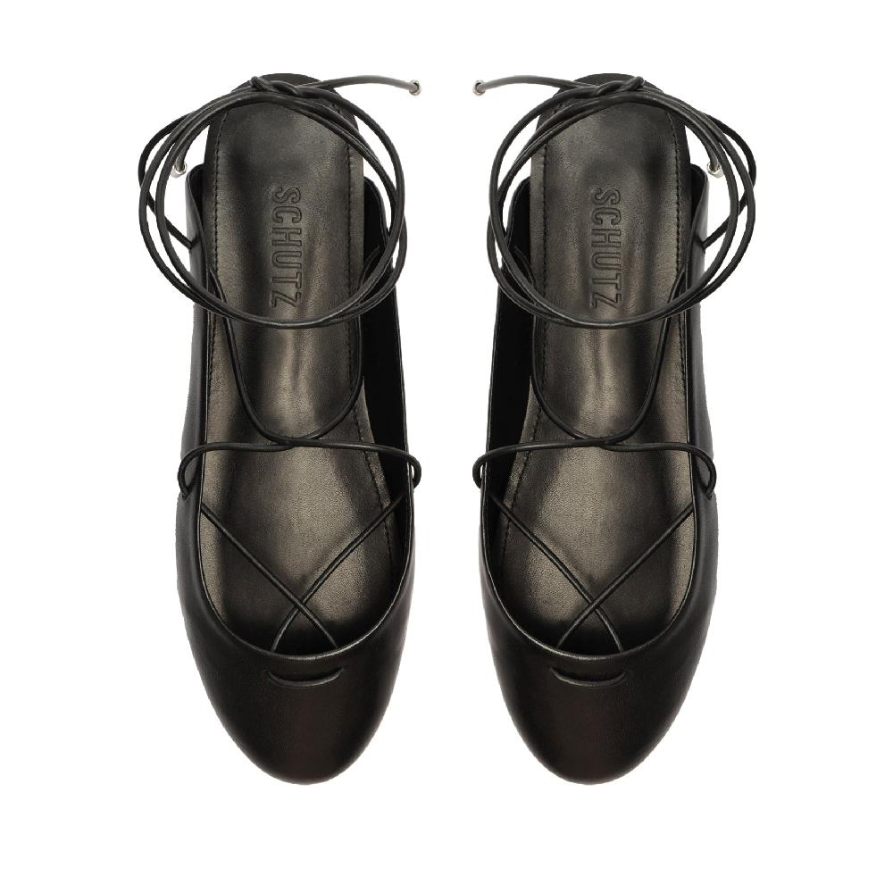 Schutz Cami Casual Leather Flat