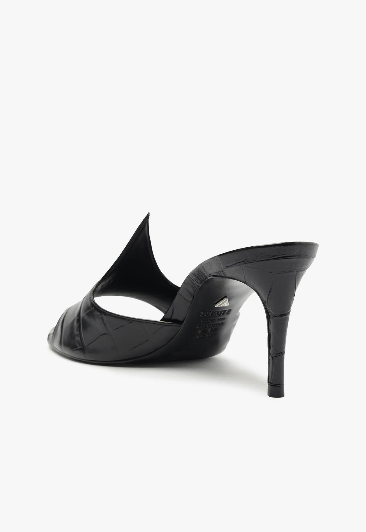 Schutz Carlie Mule Patent Leather Sandal
