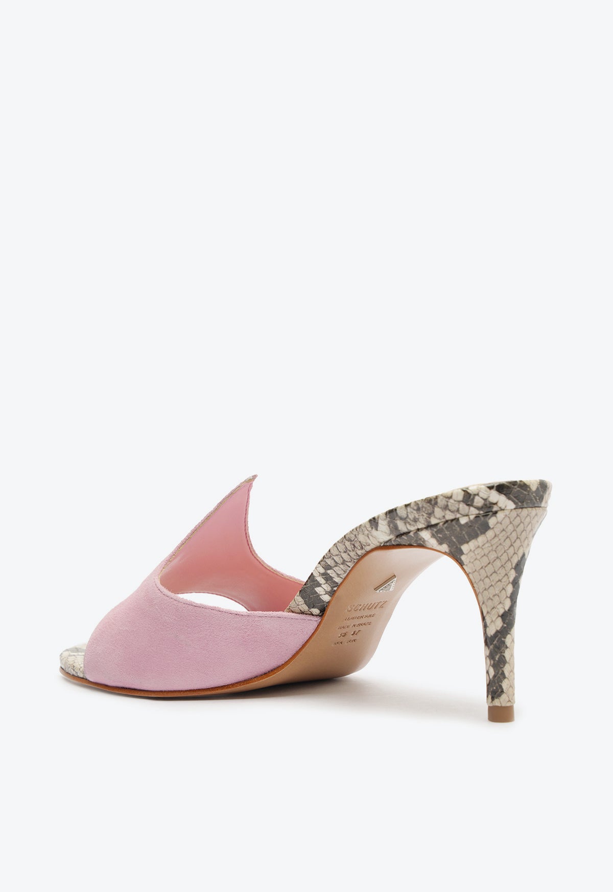 Schutz Carlie Mule Suede Sandal