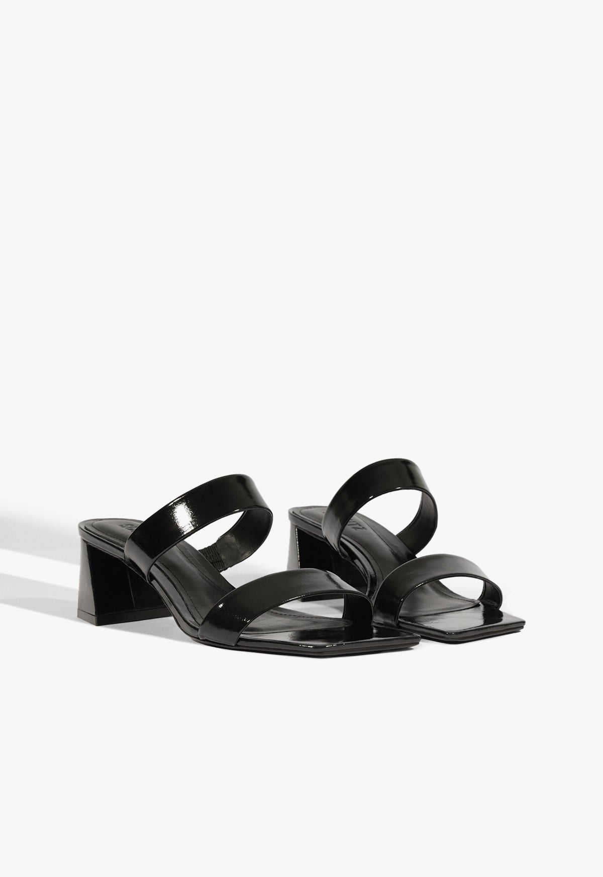 Schutz Chantal Mid Patent Sandal