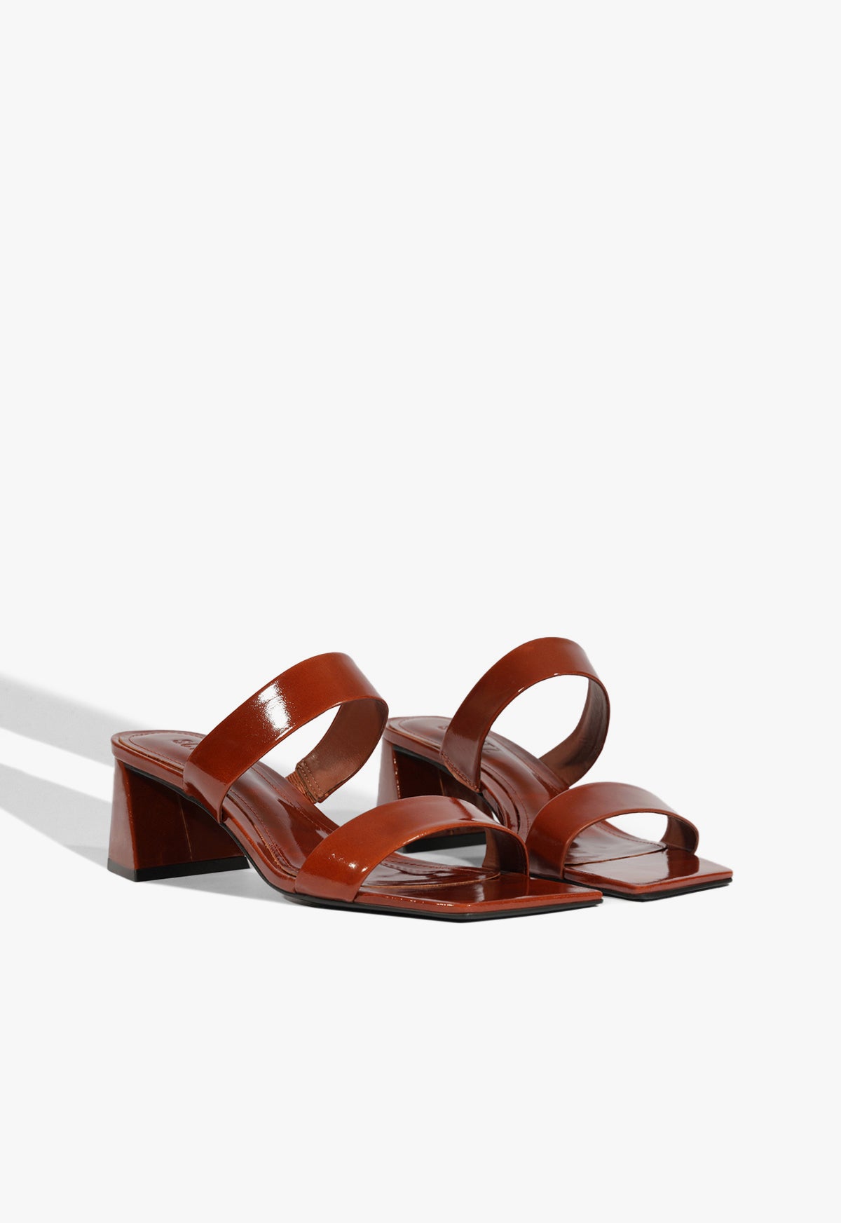 Schutz Chantal Mid Patent Sandal