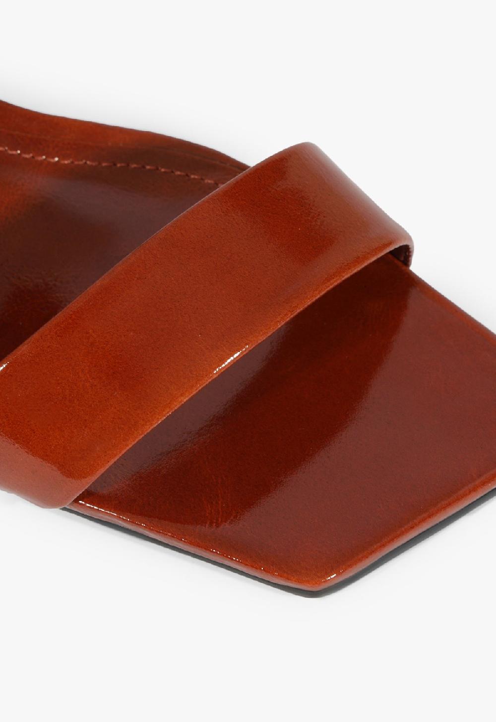 Schutz Chantal Mid Patent Sandal