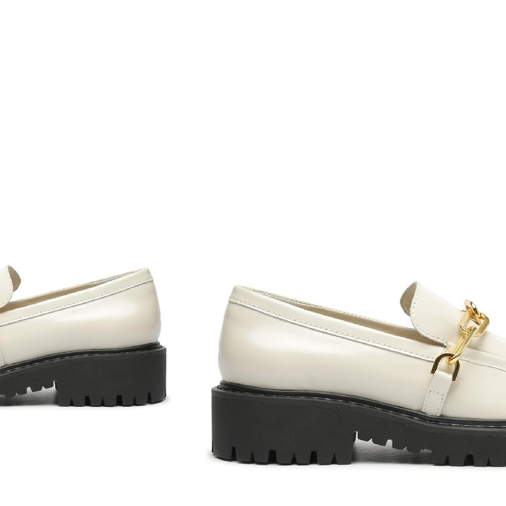 Schutz Christie Casual Leather Flat