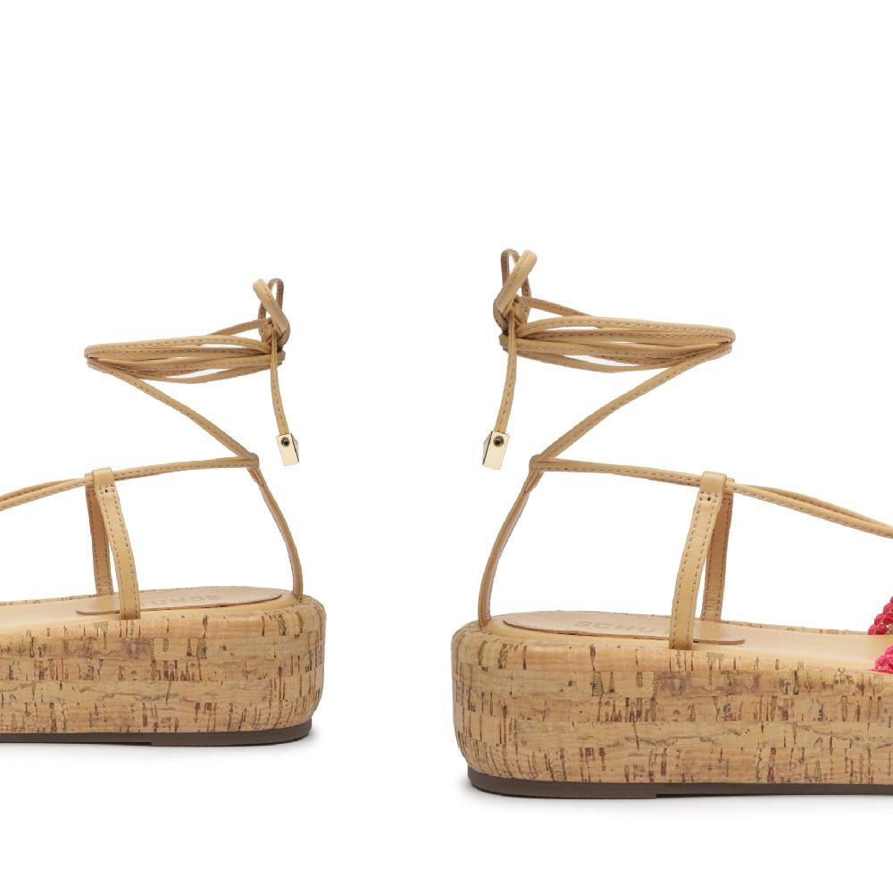 Schutz Collie Atanado Leather Sandal