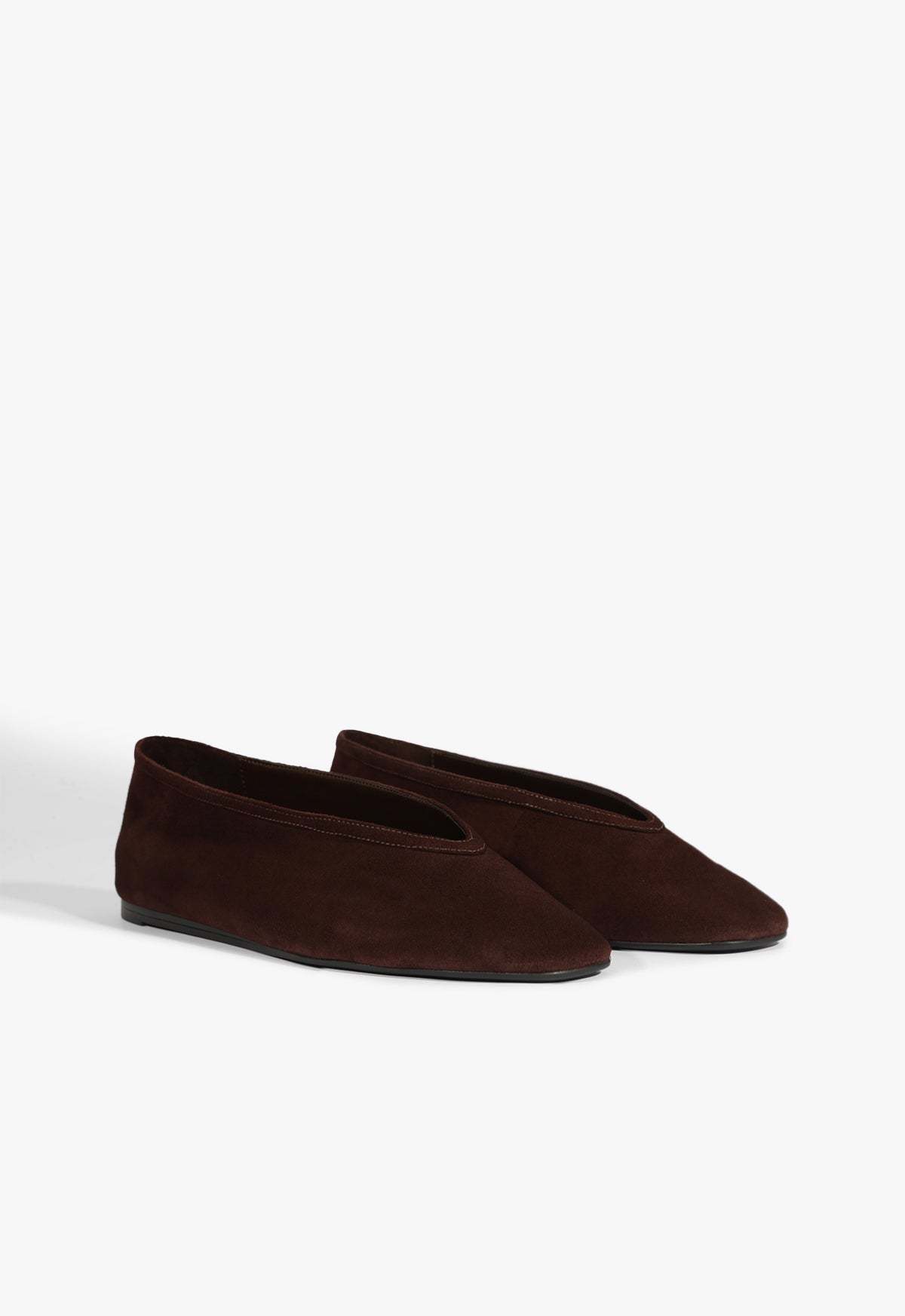 Schutz Courtney Suede Flat
