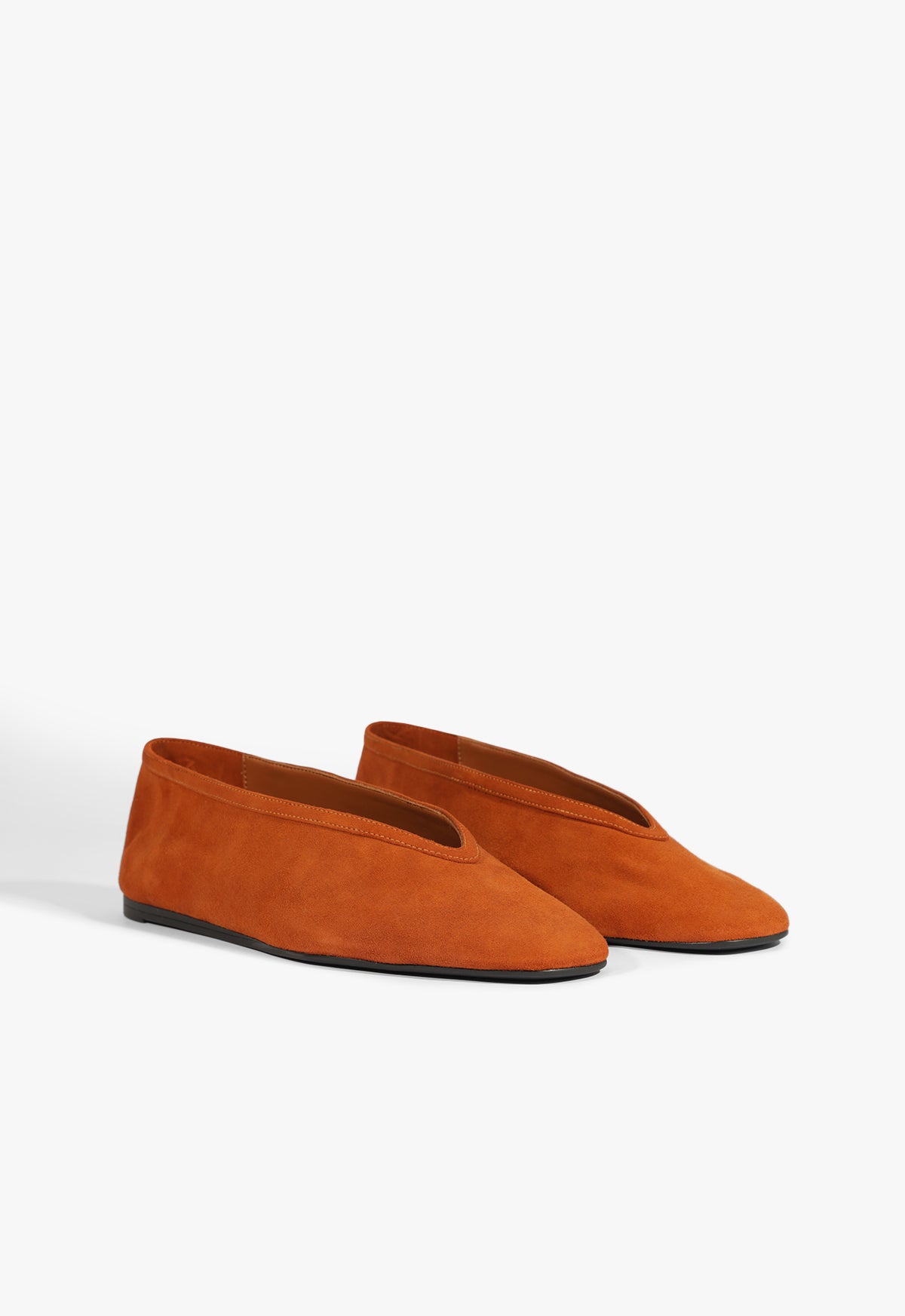 Schutz Courtney Suede Flat