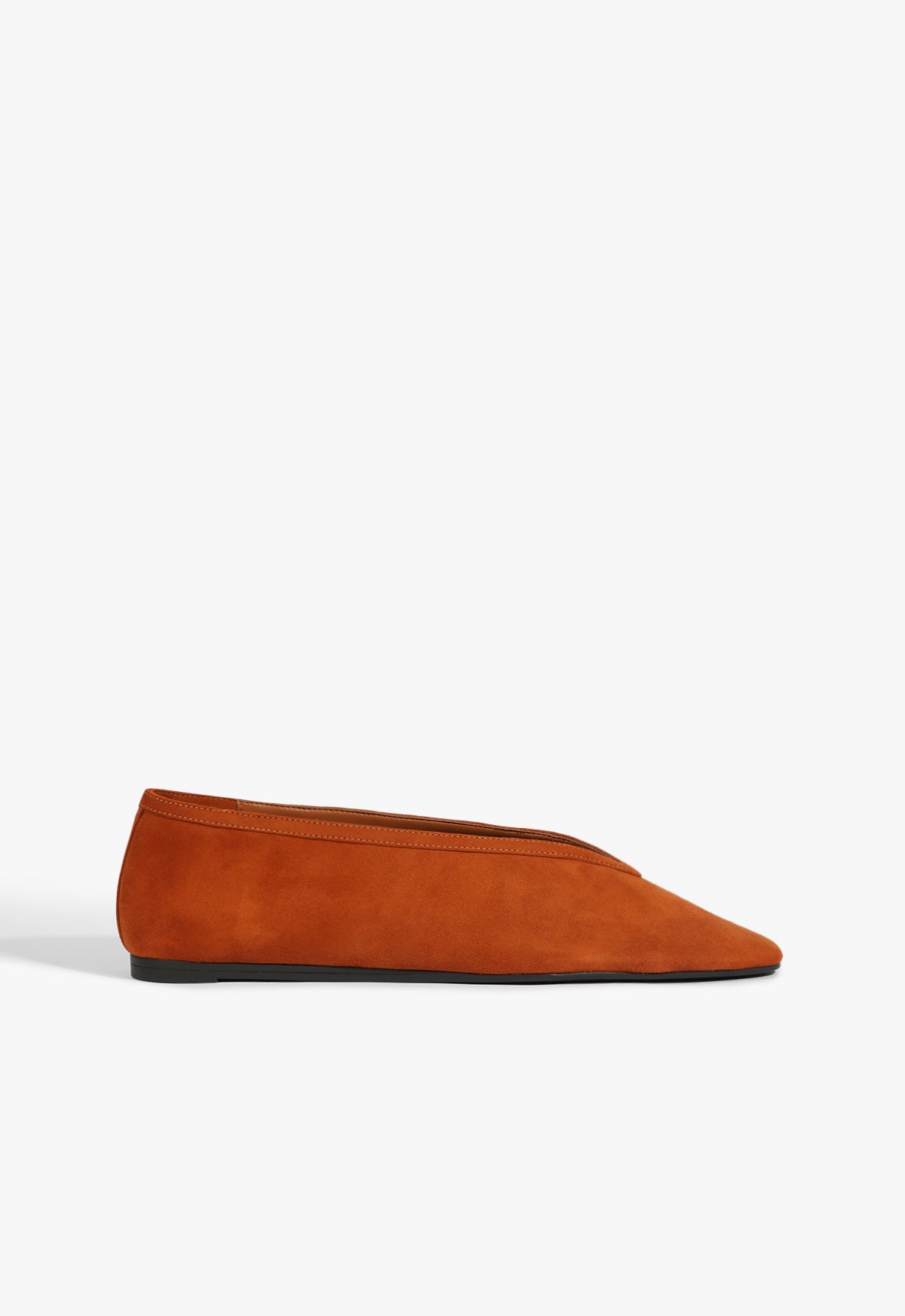 schutz Courtney Suede Flat