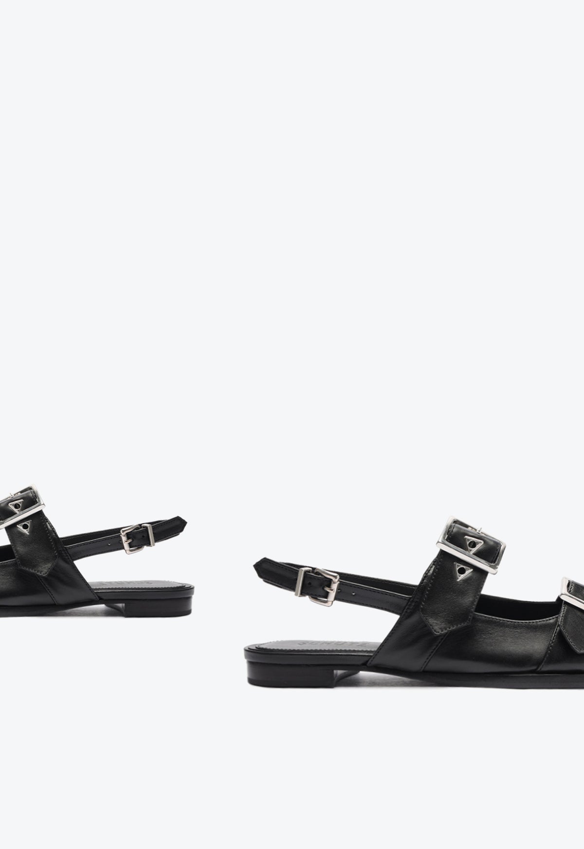 Schutz Darla Sling Leather Flat