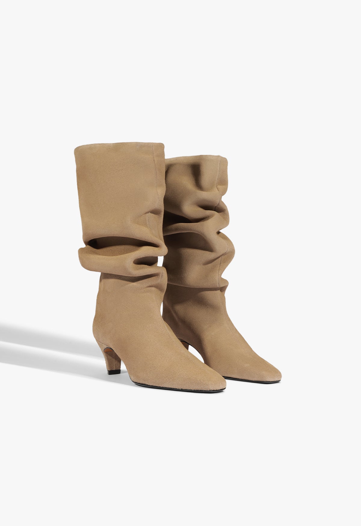 Schutz Dellia Slouch Suede Bootie