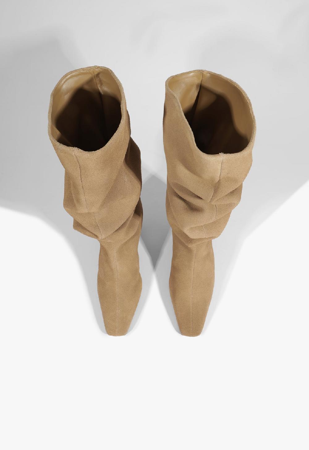 Schutz Dellia Slouch Suede Bootie