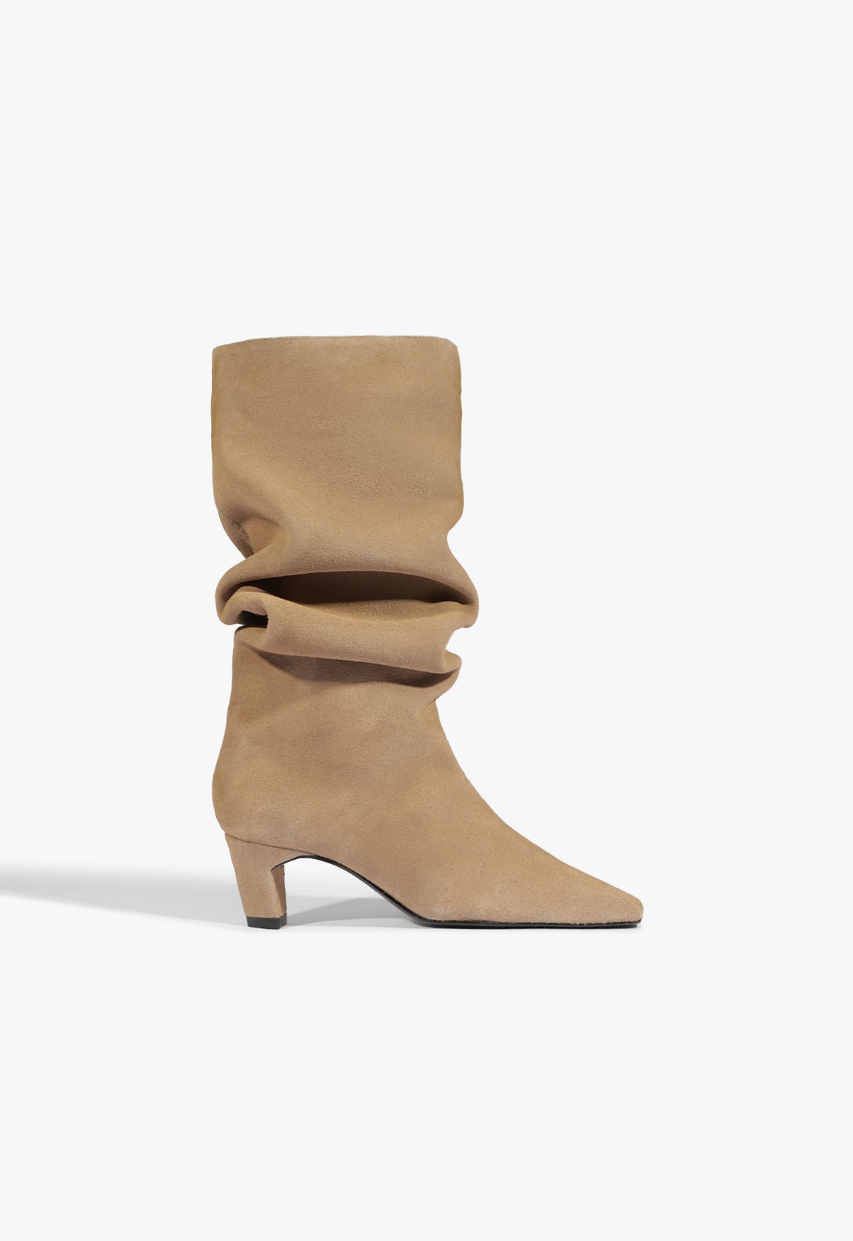 schutz Dellia Slouch Suede Bootie