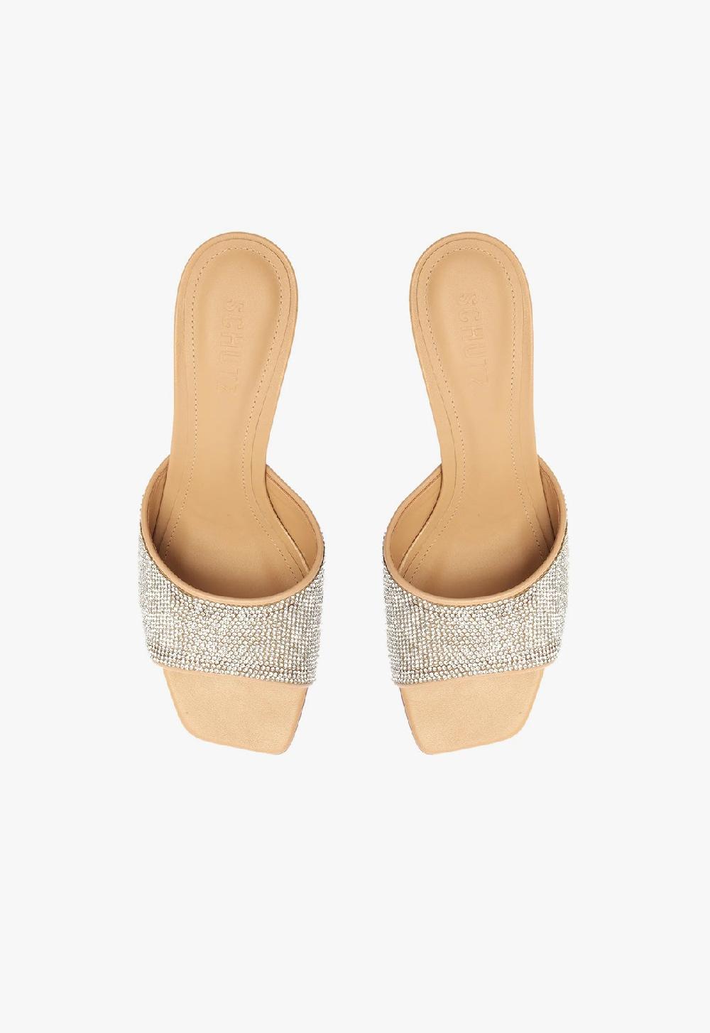 Schutz Dethalia Glam Mesh Sandal