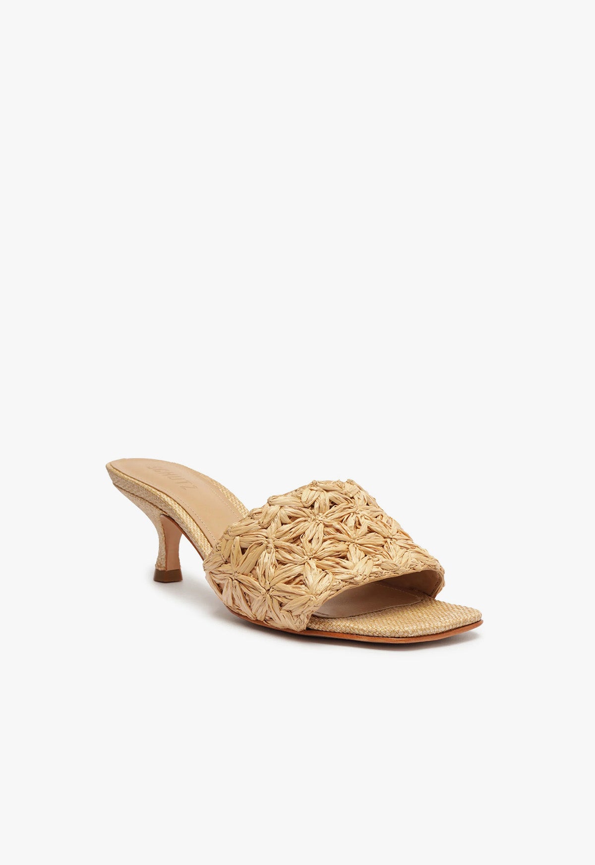 Schutz Dethalia Straw Raffia Sandal