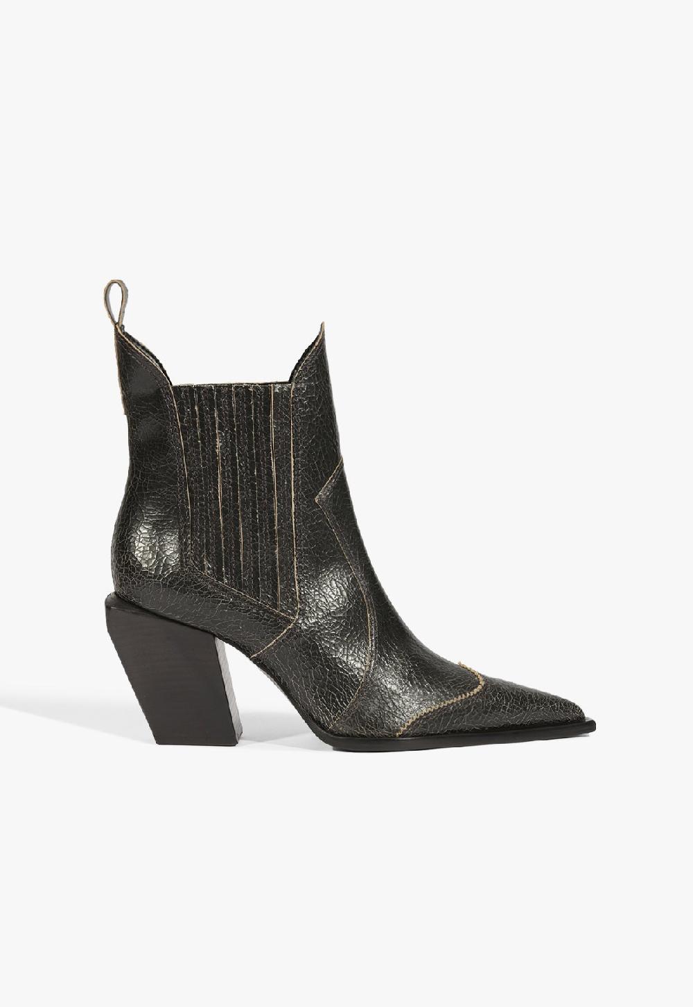 schutz Dolly Leather Bootie