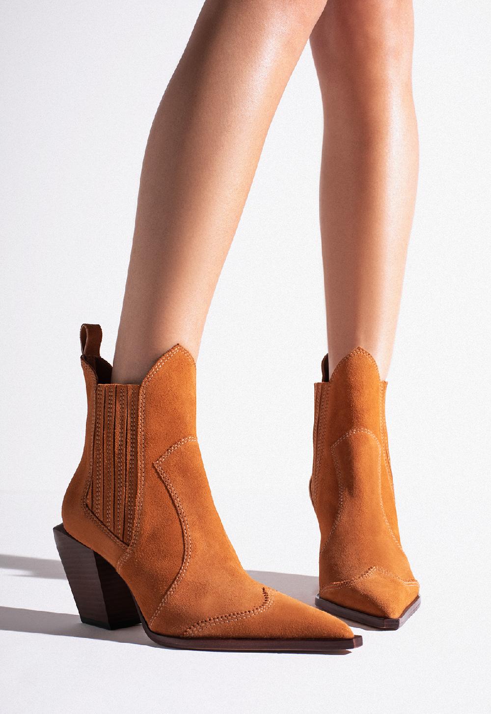 Schutz Dolly Suede Bootie