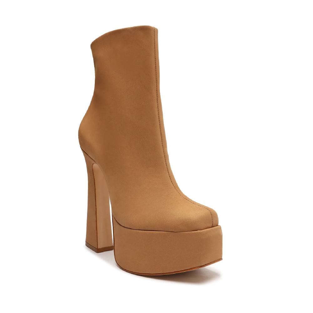 Schutz Dolores Platform Nubuck Bootie