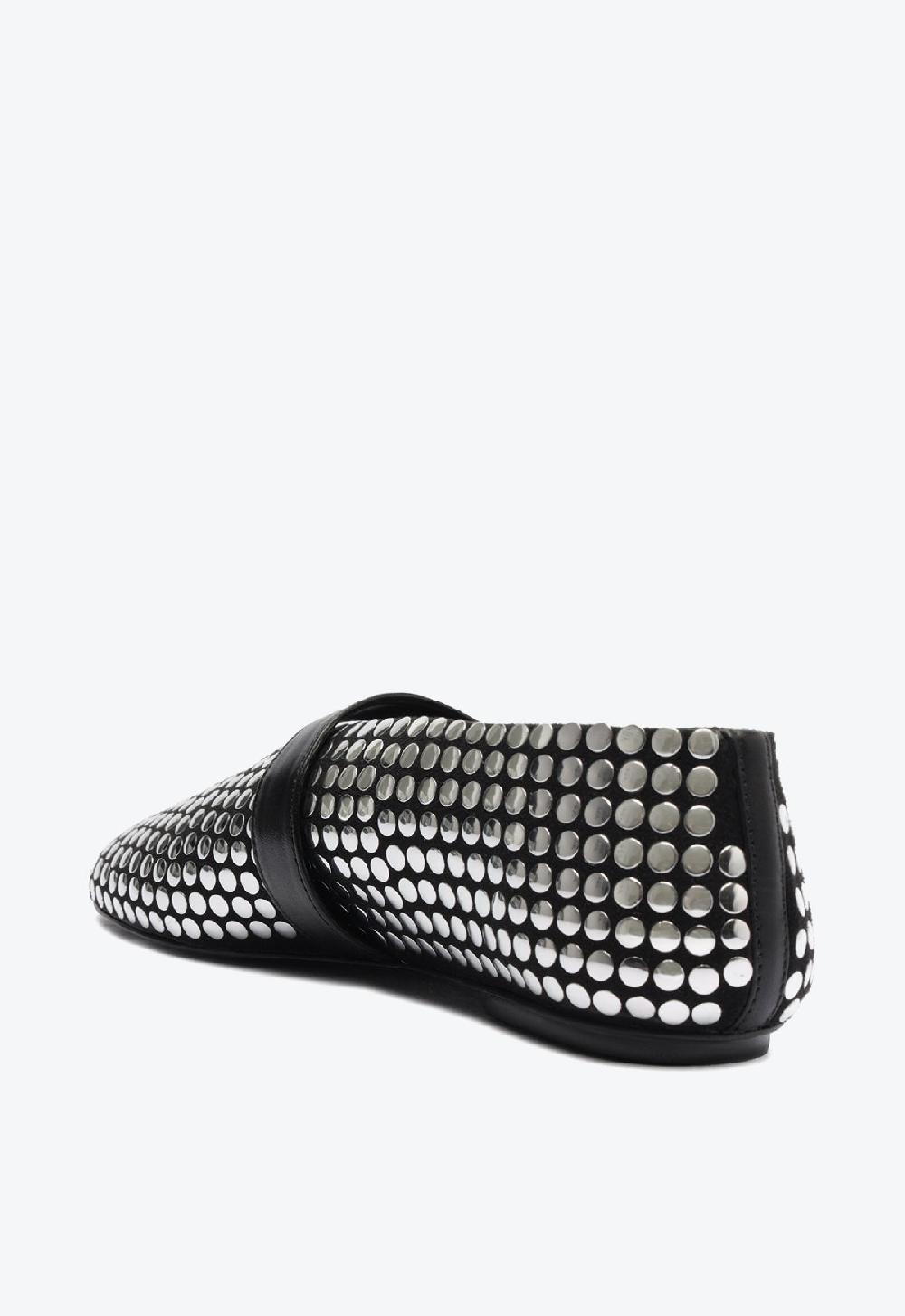 Schutz Eiza Studs Ballet Flat