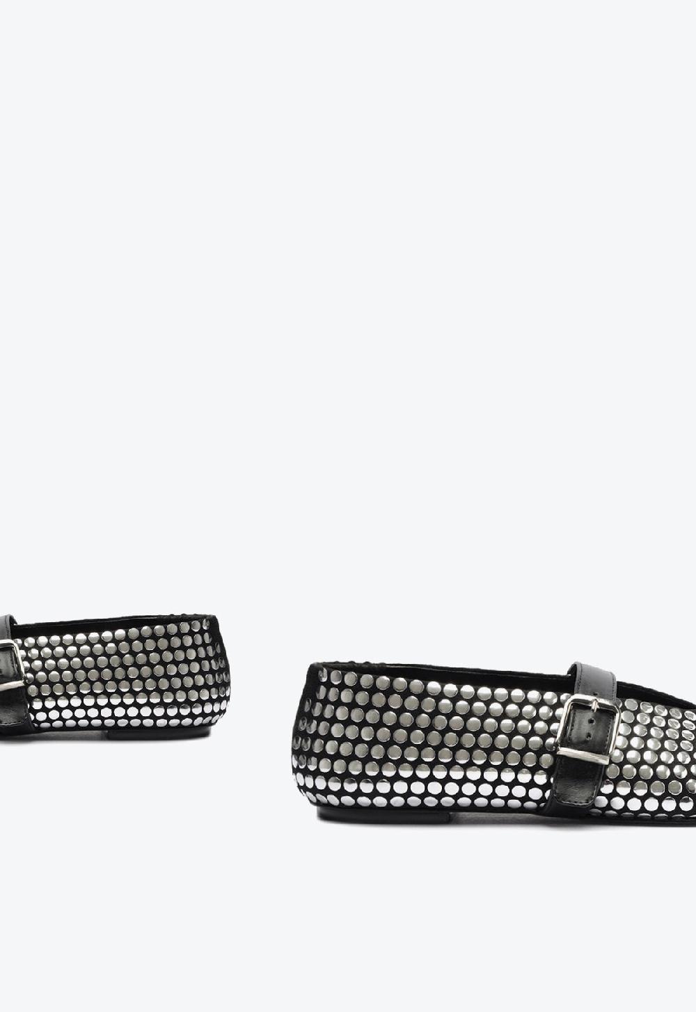 Schutz Eiza Studs Ballet Flat