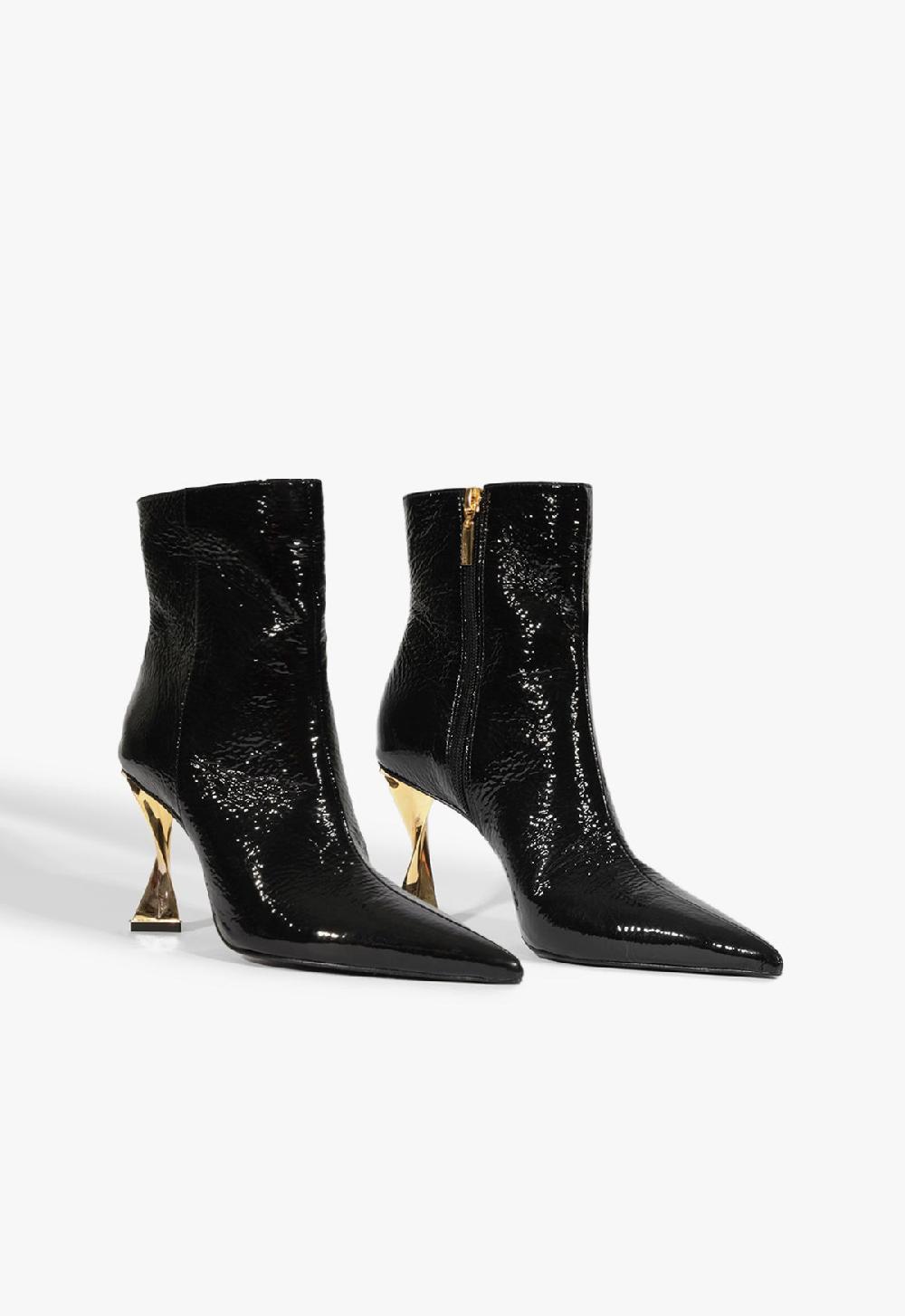 Schutz Elisha Patent Leather Bootie