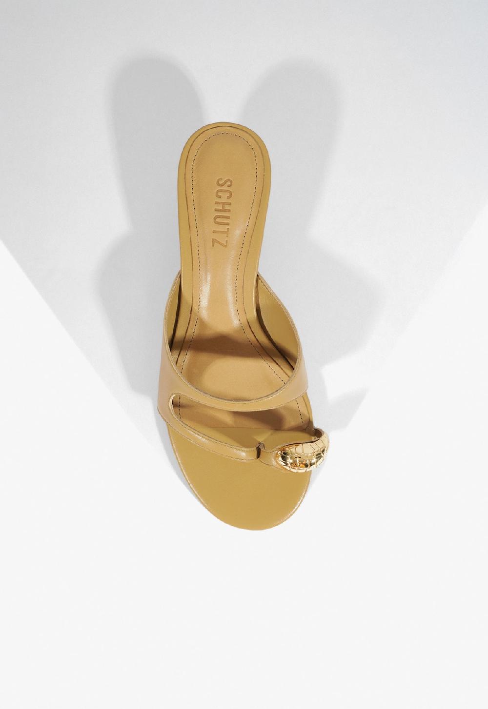 Schutz Elliote Leather Sandal
